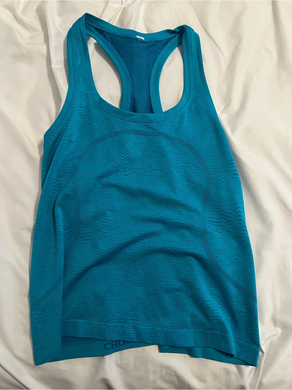 lululemon athletica Teal Racerback Tank Top